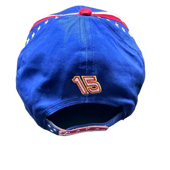 NAPA Racing Nascar #15 Michael Waltrip Hat Cap Strapback Embroidered Stars USA - Picture 3 of 13